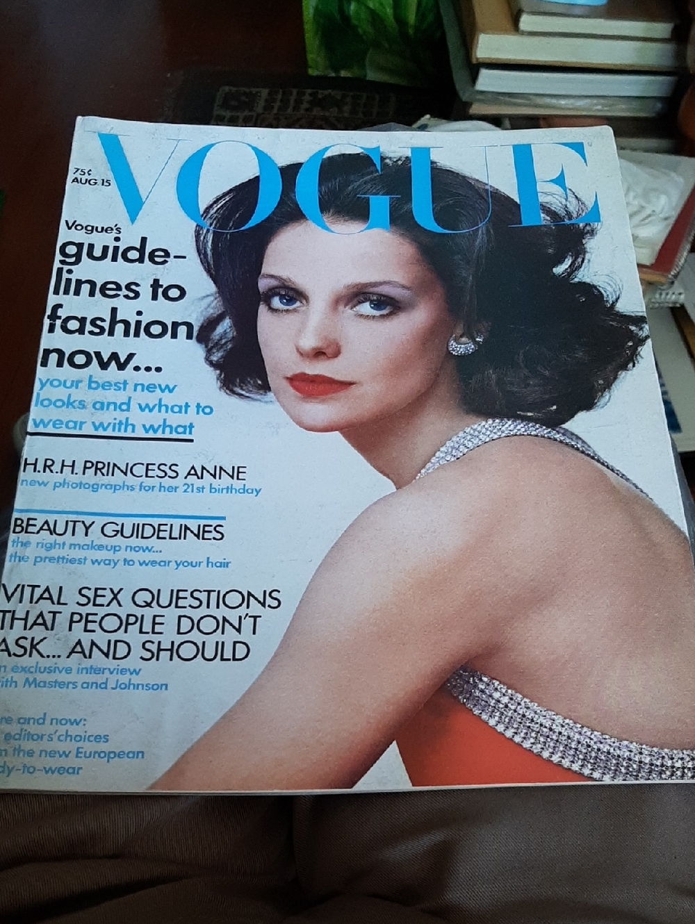 Vogue August 15 1971 DONNA MITCHELL AVEDON PRINCESS ANNE Samantha Jones